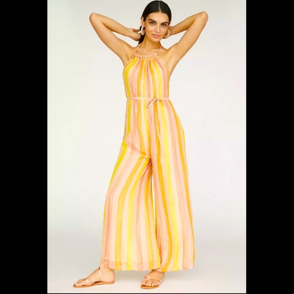 Anthropologie NWT Sundress Sophie Jumpsuit Size M/L - Picture 6 of 12